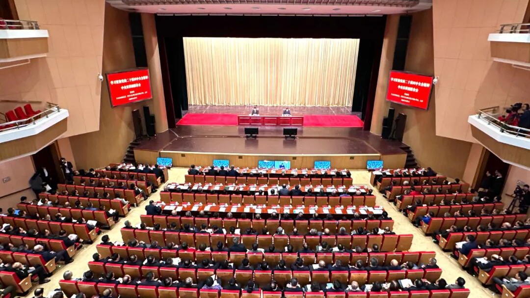 學(xué)習(xí)貫徹黨的二十屆四中全會(huì)精神中央宣講團(tuán)報(bào)告會(huì)在合肥舉行